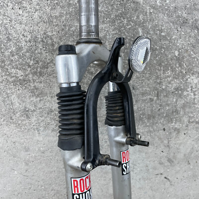 Vintage Rock Shox Quadra 10 Fork Rockshox 1 1/8 Threadless 26 7.25