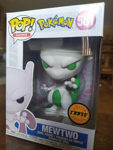 Funko pop CUSTOM Pokémon Shiny Mewtwo 