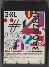MEGO 1970s 2-XL TALKING ROBOT 8 TRACK TAPE MATH AND NUMBER GAMES TESTED WORKS