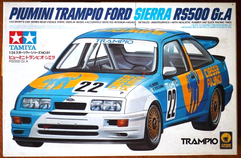 自動車 PIUMINI TRAMPIO FORD SIERRA RS500 Gr.A Tamiya 1/24 PIUMINI TRAMPIO FORD SIERRA RS500 Gr.A Plastic Model