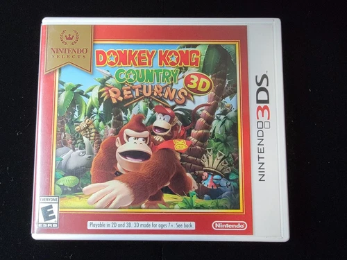 Donkey Kong Country Returns 3D: Nintendo Selects (3DS, 2016)