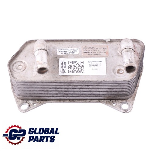VW Sharan 7N CFFB DSG Getriebeöl Kühler Kühlung 02E409061B