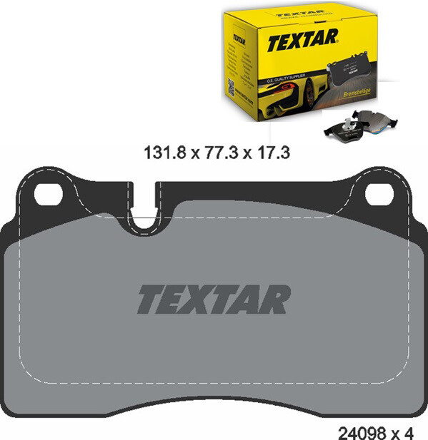 2409801 textar колодки 2409801 textar колодки