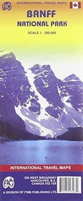 BANFF NATIONAL PARK (CANADA) 1:300,000 RECREATION MAP By Itm Canada *BRAND NEW*