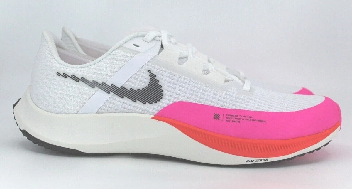 Nike Air Zoom Rival Fly 3 White Black Volt Pink Blast DJ5426 100