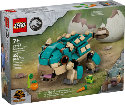 ●OMR Lego Jurassic World 76962 - Baby Bumpy: Ankylosaurus NEW | eBay