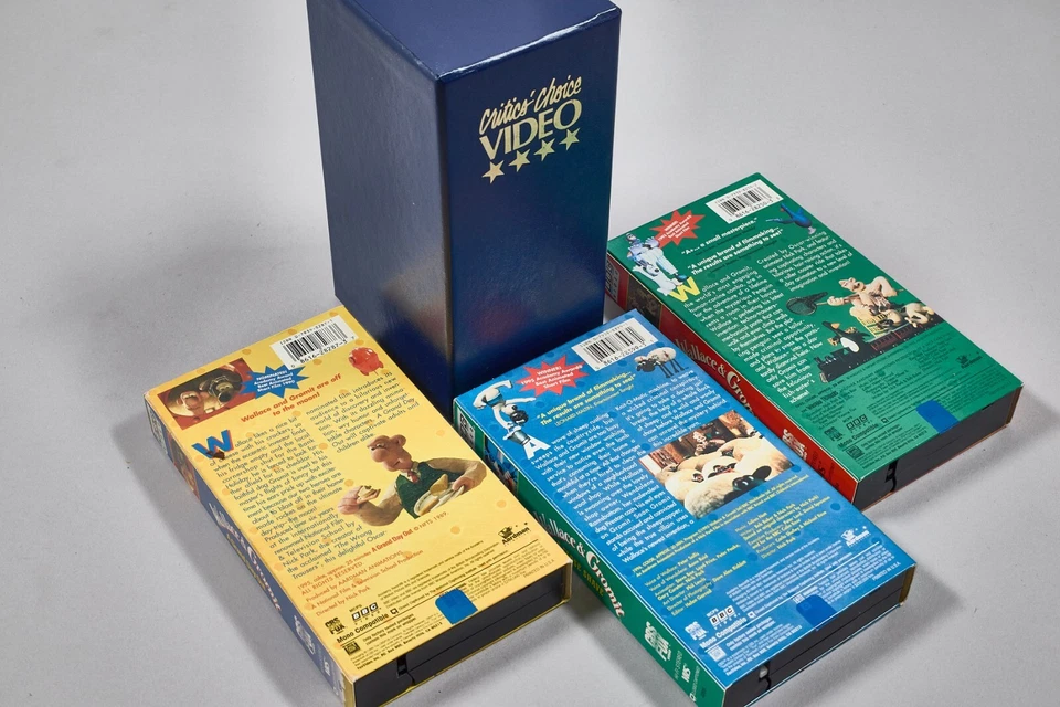 Vintage VHS. Wallace and Gromit. Critics Choice Boxed Set. - Image 3 of 4