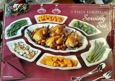 RARE NIB Culinary Essentials CWC Italy Platter Serving Set 7 pieces | eBay