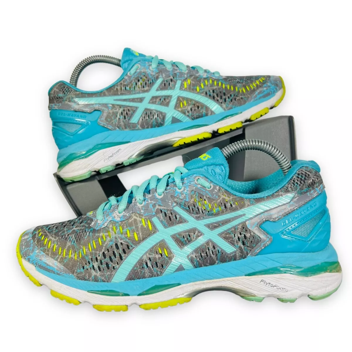 Asics Gel Kayano 23 Shark Aruba Blue Aquarium T6A5N 9678 Women s 6