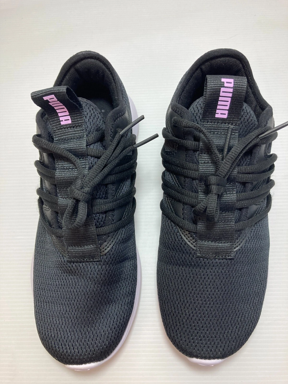 PUMA Women's Star Vital Athletic Training Shoes Black & Purple Used