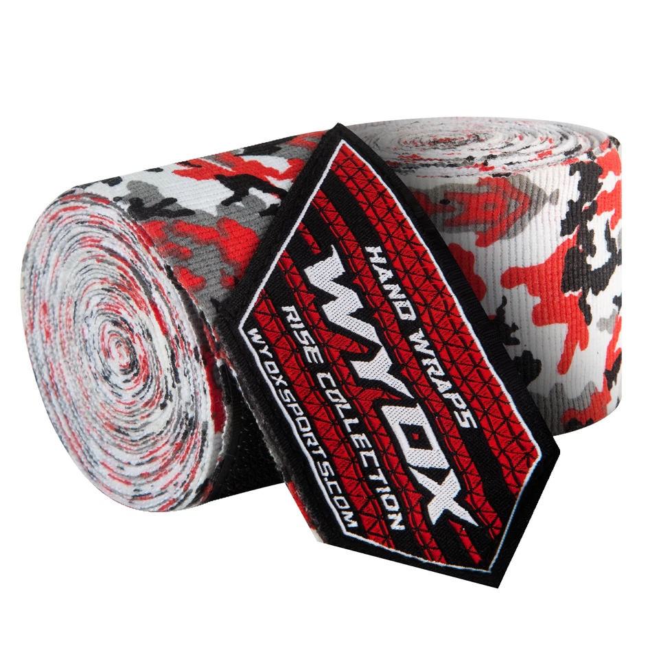 WYOX Muay Thai Boxe Envoltórios de Mão 180", Envoltórios de Boxe Bandagens, Venda Black Friday - Imagem 2 de 4
