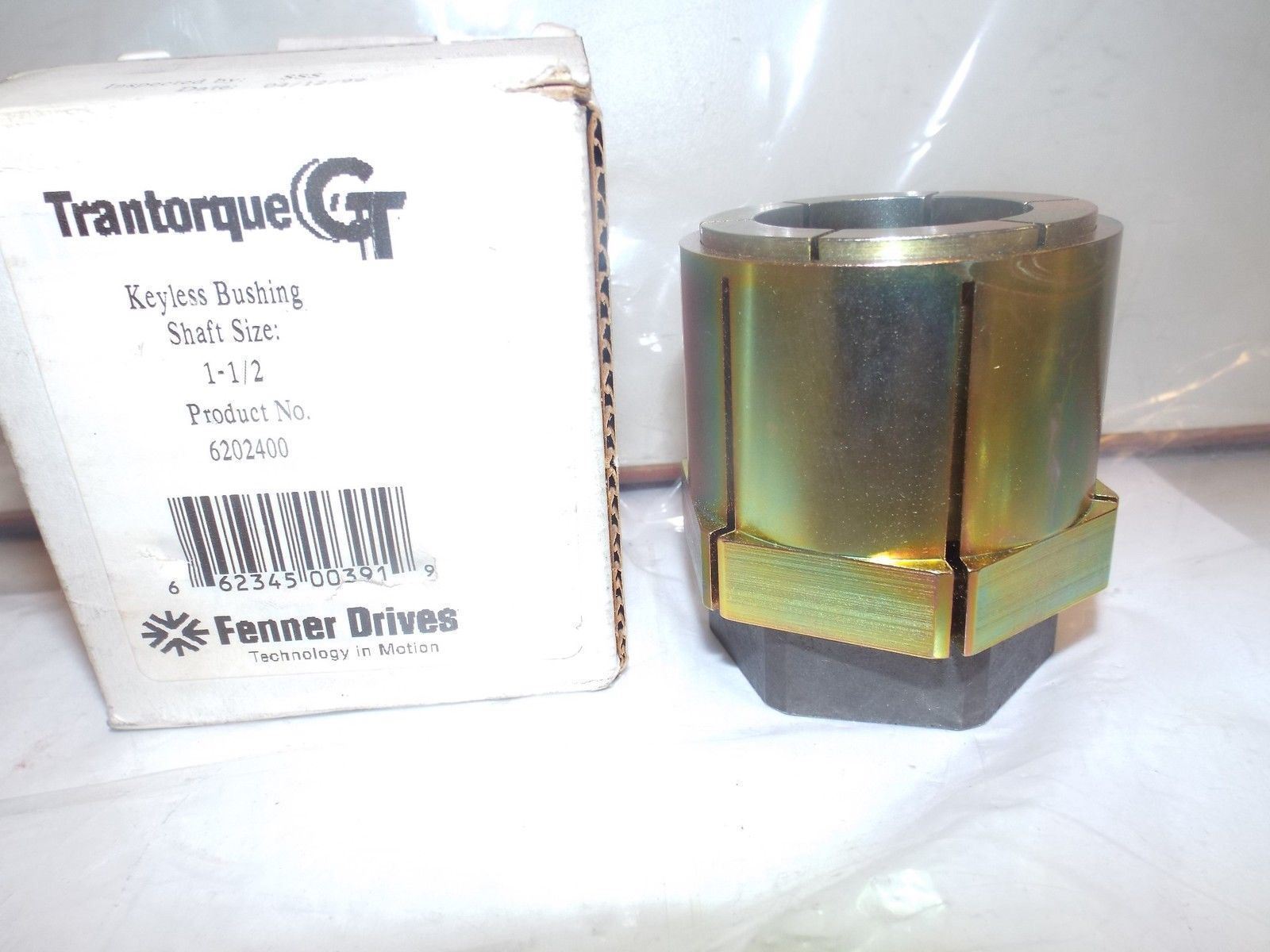 Fenner Drives TRANTORQUE Keyless Bushings Zinc Coated 6202400 for sale