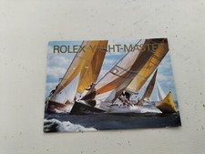 ROLEX YACHT-MASTER WATCH INSTRUCTIONS BOOKLET LIBRETTO VINTAGE UHREN ENG 2.2000