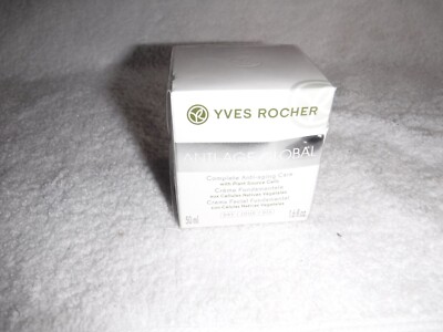 New Yves Rocher Complete Anti-Age Global Day Care Face Cream 1.6 fl .oz. Ex 2017
