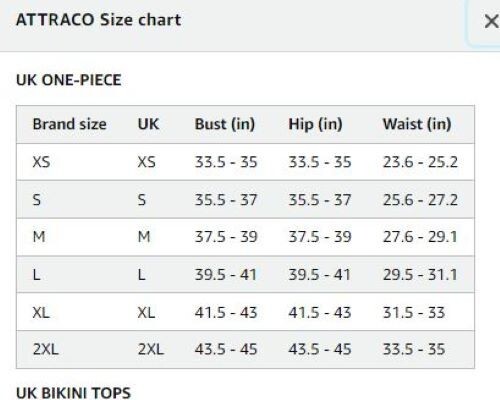 ATTRACO Women's Surf Leggings High Waisted UPF 50 Long Swim Pants 1X - Picture 7 of 7