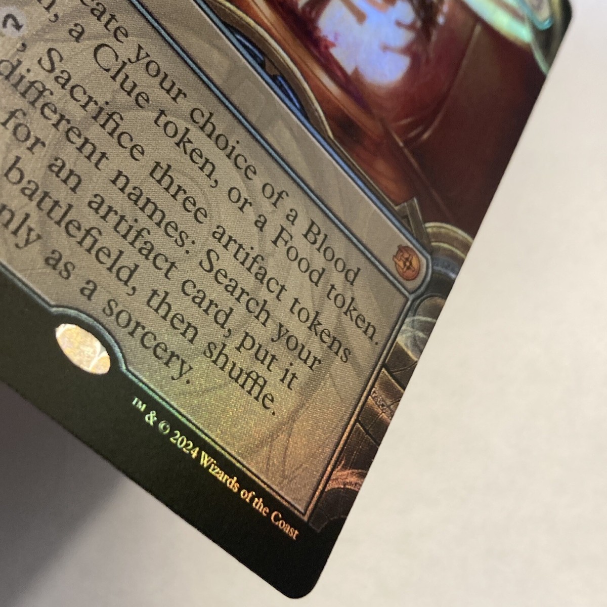 MTG Transmutation Font *SHOWCASE FOIL* Thunder Junction The Big