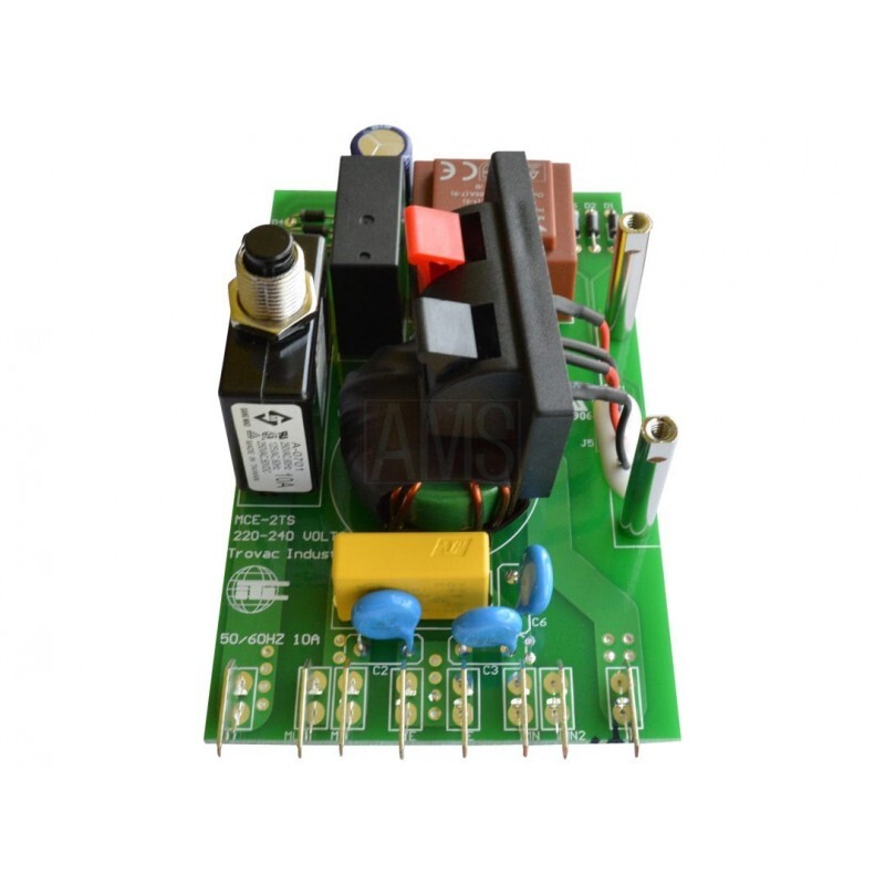Carte de remplacement pour aspirateur centralisé modèles S100 S200 et S300 ASPI-SHOP en ABS noir
