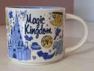 Starbucks You Are Here Mug Disney Magic Kingdom