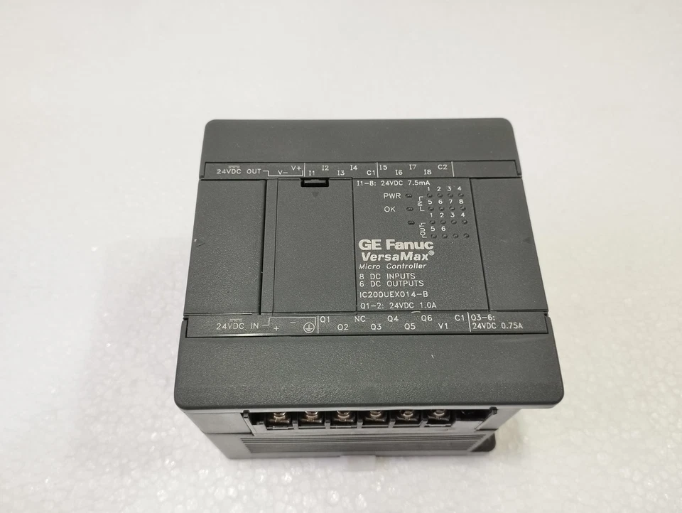 IC200UEX014-B GE Fanuc Controller Micro FANUC VERSAMAX MICRO PLC VersaMAx New - Image 4 of 4