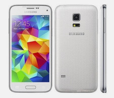 Samsung Galaxy S5 Mini -G900F -16GB White- Unlocked cracked camera lens