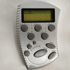 MGA Electric Poker 5 Card Draw Hand Held Grey Tested Works