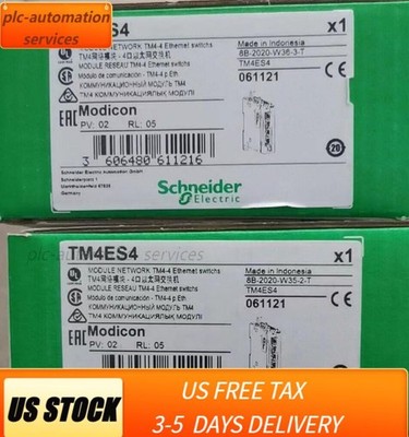 TM4ES4 Modicon TM4 Ethernet Network Module   US Free TAX