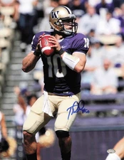 Jake Locker Autographed Signed 11x14 Photo Washington Huskies MCS Holo #64142
