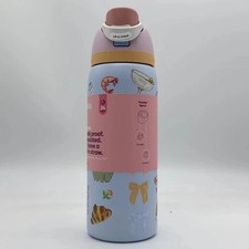 New Owala x Urban Outfitters 32oz FreeSip Picnic Prep Macaroon Blue Water Bottle