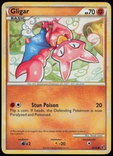 Gligar 49/90 LP HGSS Undaunted Common Pokemon