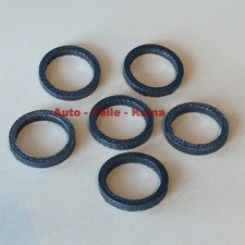✅6 x Abgaskrümmer Dichtringe für BMW , Dichtung , Graphitdichtring