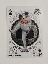 2022 Panini Mosaic Aces Max Scherzer #A-10 New York Mets Baseball Trading Card 