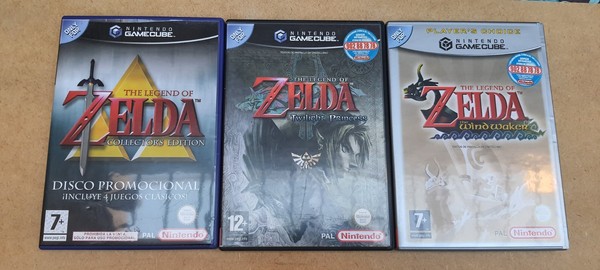 The Legend of Zelda Twilight Princess ZELDA COLLECTORS EDITION  zelda WIND WAKER
