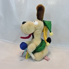 Vintage 1983 Dakin Garfield - 10" Odie the Dog Dress as Jester Plush Toy - Clean