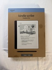 Amazon Kindle Scribe 10.2  32GB w/Premium Pen   Very Good Condition