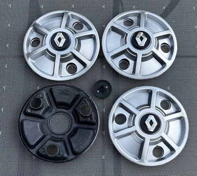 Renault 12 15 17 TL Ts Gordini 4 5 8 10 Roue Capuchons Pour 3 Clou Moyeu