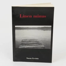 1992 "Linen minus" Susan Gevirtz Paperback Poetry Collection Avenue B California