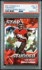 2021 PANINI ROOKIES & STARS STAR STUDDED RED ICE #SS-19 TOM BRADY PSA 9