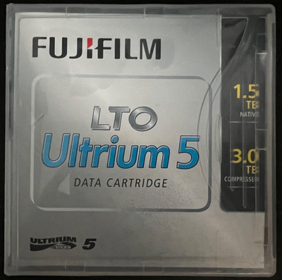 FujiFilm Data Ultrium 5 LTO Data Cartridge 1.5TB (3TB Compressed)