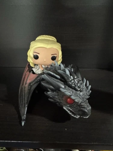 Funko Pop Rides Game of Thrones Daenerys and Drogon #15 LOOSE NO BOX