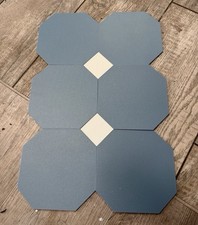 Karndean Heritage Flooring Blue/Cream Pattern x2 boxes - MONT-06