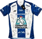 2026 C.F. Pachuca Tuzos Mexico team signed home soccer jersey w/ REAL PROOF