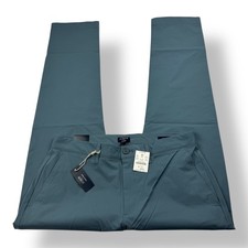 J.Crew Slim Tech Pant Mens 31x30 Blue Gray Flex Stretch Chino AA712 NWT
