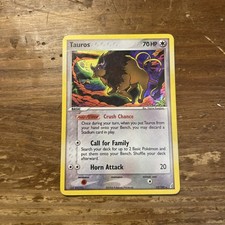 Tauros 12/100 Holo Rare Crystal Guardians Pokemon Holo Lightly Played on eBay