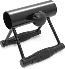 Yes4All Deluxe T-Bar Row Platform 360° Swivel Fits 1” & 2” Olympic Bars (Black)