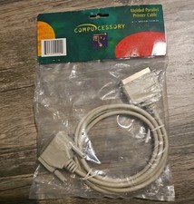 Parallel Printer Cable Premium Computer Cable Lifetime Warranty 6 Feet New
