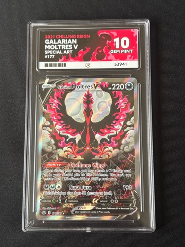 Galarian Moltres V graded ACE 10 for sale on eBay