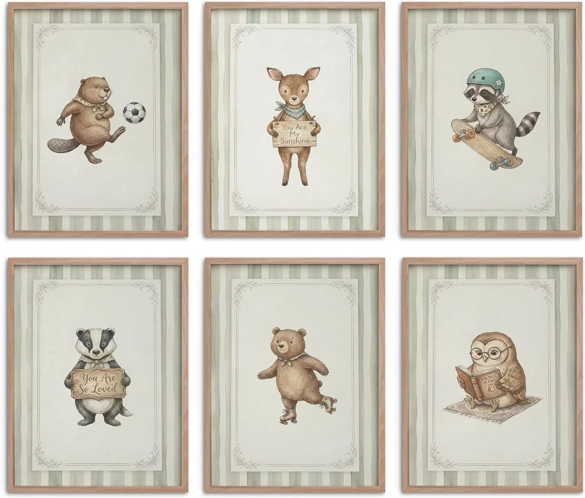 Vintage Nursery Decor In Nursery Wall Art & Prints for sale - eBay