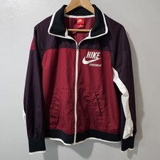 Nike Sportswear Track Jacket Medium Colorblock Retro Windbreaker Sporty 886946