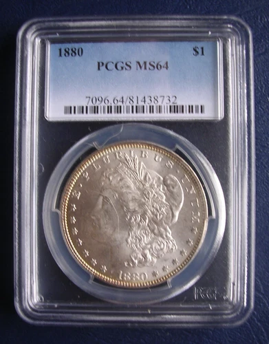 1880 PCGS MS64 MORGAN DOLLAR