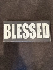 “Blessed” by Quill to Paper by Sixtrees 11x5x1.5”